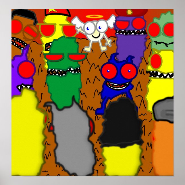 Demon Time Group Poster (Vorne)