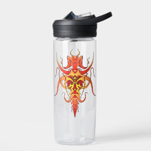 Demon Tribal Tattoo Design Trinkflasche