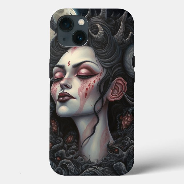 Demon Woman Queen Dark Fantasy Art Case-Mate iPhone Hülle (Rückseite)