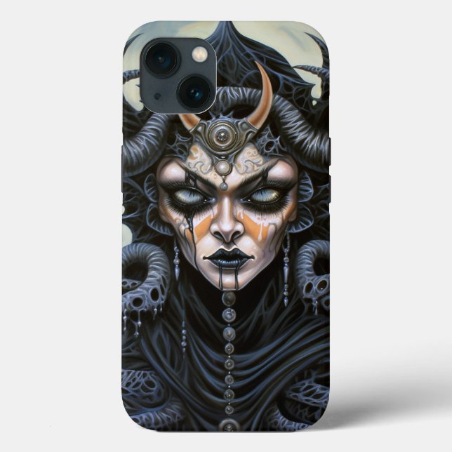Demon Woman Queen Dark Fantasy Art Case-Mate iPhone Hülle (Rückseite)