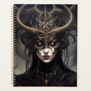 Demon Woman Queen Dark Fantasy Art Planer