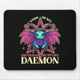 Demon zur emotionalen Unterstützung mit der Niedli Mousepad