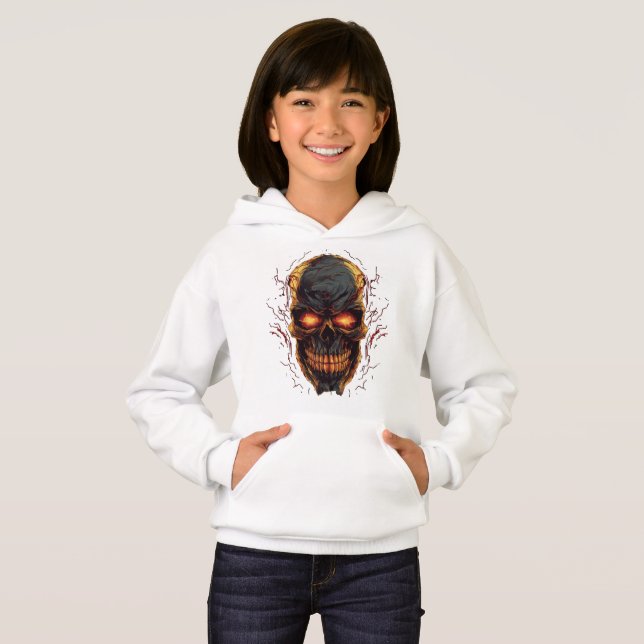 Demonische Zähigkeit Hoodie (Vorne ganz)