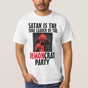 DEMONKRAT-SATAN-DEMOKRAT LIBERALISMUS-T - SHIRT