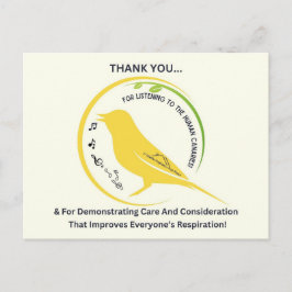 Demonstrating Care and Consideration Postkarte