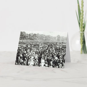 Demonstration von Great Votes for Women in Hyde Karte