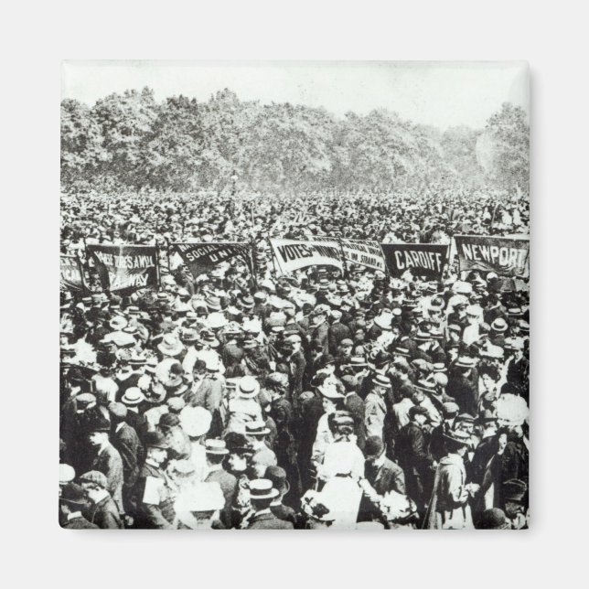Demonstration von Great Votes for Women in Hyde Magnet (Vorne)