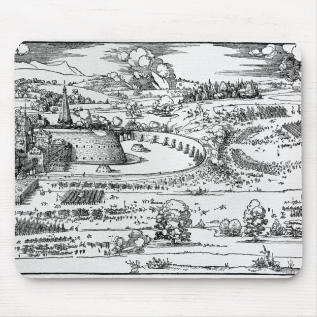 Demonstration von Verteidigungsmaßnahmen Mousepad (Vorne)