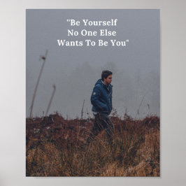 Demotivierend - Motivierend Leben Poster