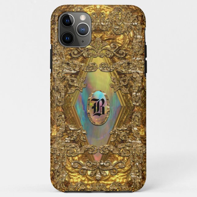 Dempsey Elegant Monogram Case-Mate iPhone Hülle (Rückseite)