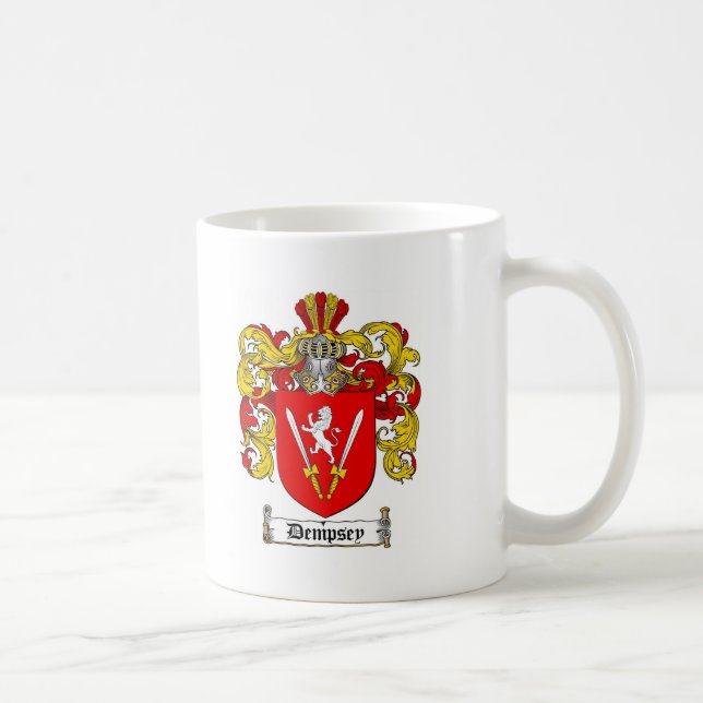 DEMPSEY FAMILIENWAPPEN - DEMPSEY WAPPEN TASSE (Rechts)
