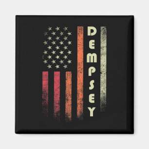 Dempsey Nachname Lustig Retro Vintage Geburtstag A Magnet
