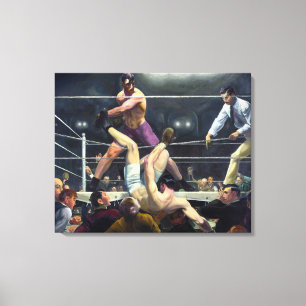 Dempsey und Firpo   George Bellows   Leinwanddruck