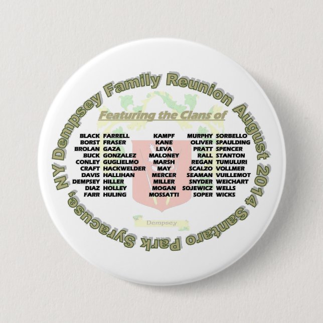 Dempsey Wiedersehen-Knopf 2014 Button (Vorderseite)