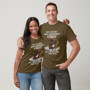 DEMS RISIKO TRUMPS TL WT HG GESUNDHEITSVERSORGUNG T-Shirt
