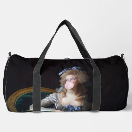 Demure with Pink Bubble Gum Duffle Bag