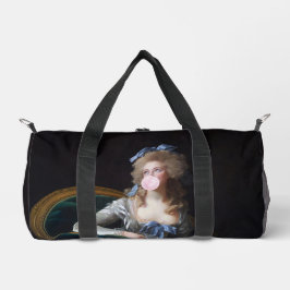 Demure with Pink Bubble Gum Duffle Bag
