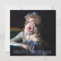 Demut mit rosa Peony Happy Birthday