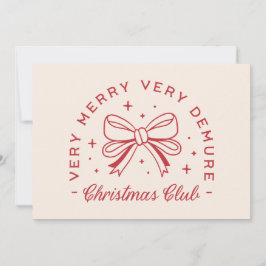 Demut Weihnachtscoquette ästhetisch Feiertagskarte