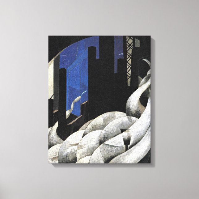 Demuth - Eintreten für eine neue Kirche Leinwanddruck (Vorderseite)