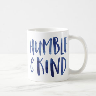 Demütige und freundliche geometrische Typografie - Kaffeetasse