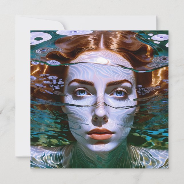 "Den Atem halten" - Frauen im Wasser (Vorderseite)