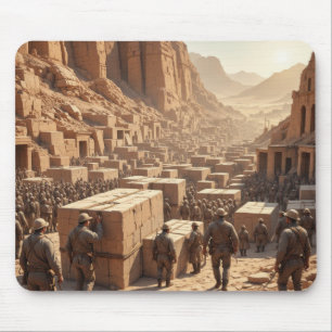 Den Bau der Pyramiden Mousepad
