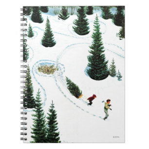 Den Baum abschneiden Notizblock