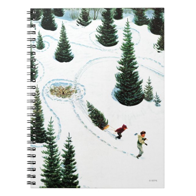 Den Baum abschneiden Notizblock (Vorderseite)