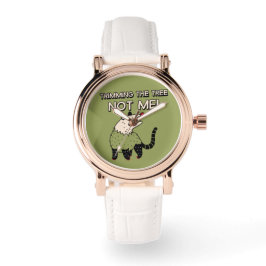 Den Baum nicht ich lustig machen Weihnachten-Gesch Armbanduhr