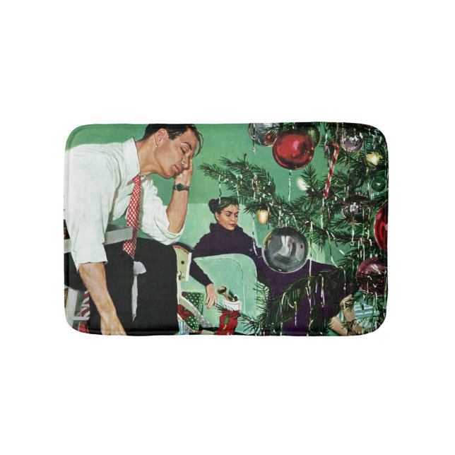 Den Baum schneiden Badematte (Vorderseite)