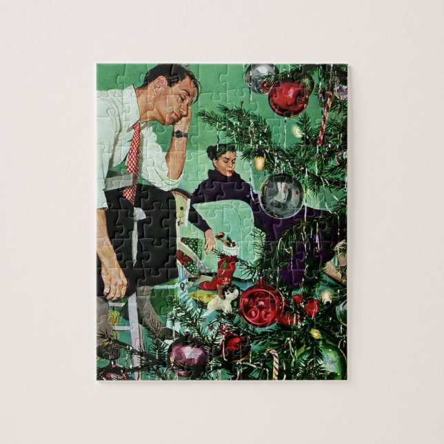 Den Baum schneiden Puzzle (Vertikal)