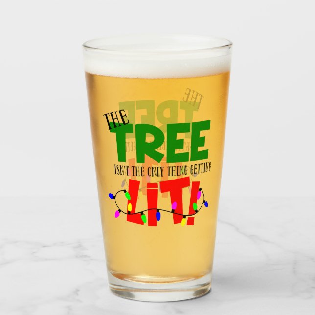 Den Baum zu leuchten ist nicht das einzige, was be Glas (Vorne (Gefüllt))