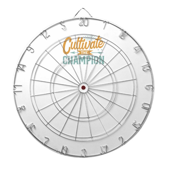 Den Champion kultivieren Dartscheibe (vorne)