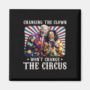 Den Clown zu wechseln wird den Zirkus Kamala nicht Magnet