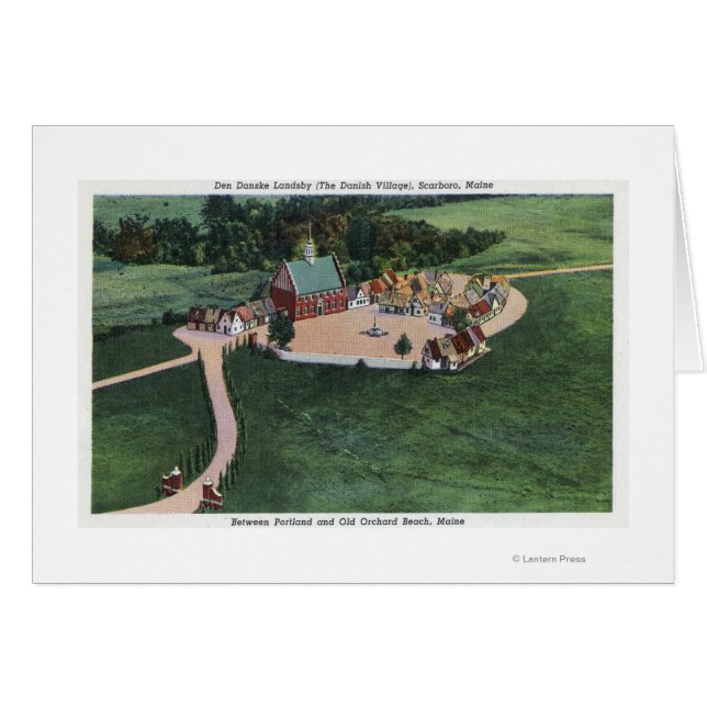 Den Danske Landsby (Dänisches Dorf) (Vorderseite (Horizontal))