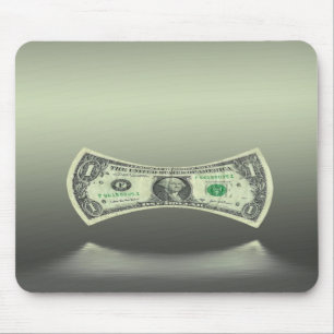Den Dollar stützen Mousepad