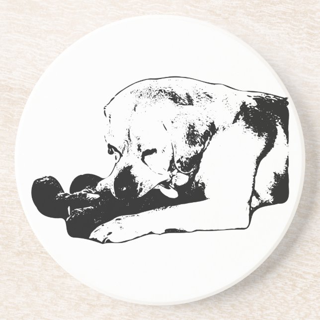 Den Favoriten durchwursteln Getränkeuntersetzer (Vorne)