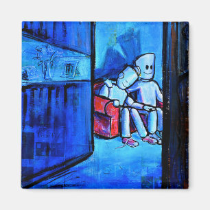 Den Film gemeinsam ansehen. Magnet