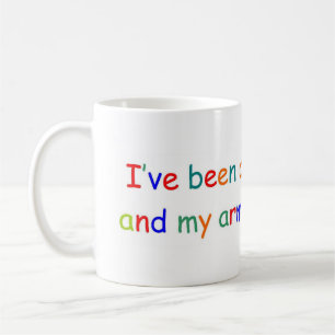 Den ganzen Tag färben Tasse
