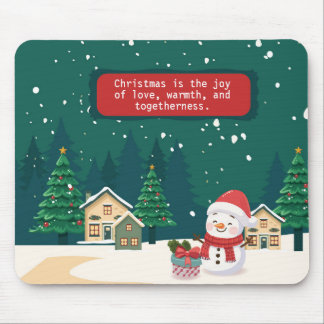 Den Geist der Weihnachten verkörpern Mousepad