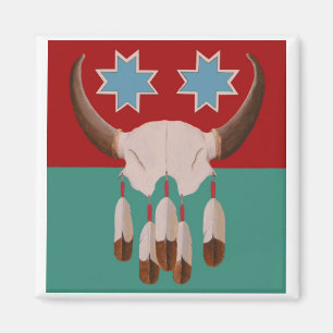 Den Geist des Buffalo ehren Magnet