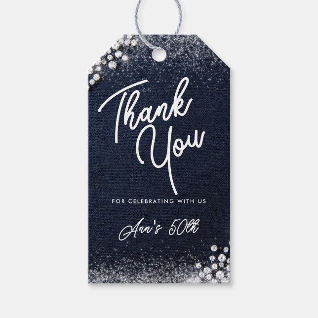 Den Geschenkanhänger (Vorderseite)