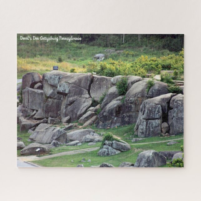 Den Gettysburg Pennsylvania Puzzle (Horizontal)