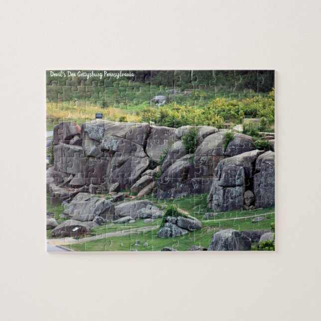 Den Gettysburg Pennsylvania Puzzle (Horizontal)
