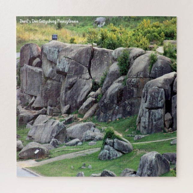 Den Gettysburg Pennsylvania Puzzle (Vertikal)