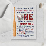 Den Großen Baseball zum ersten Geburtstag treffen Acryleinladungen<br><div class="desc">Feiern Sie stilvoll mit den trendigen Einladungen zum 1. Geburtstag. Das Design lässt sich leicht mit Ihrer speziellen Veranstaltungssprache personalisieren und Ihre Gäste werden begeistert sein,  wenn sie diese fantastischen Einladungen erhalten. Entsprechende Party-Elemente finden Sie in der Auflistung.</div>