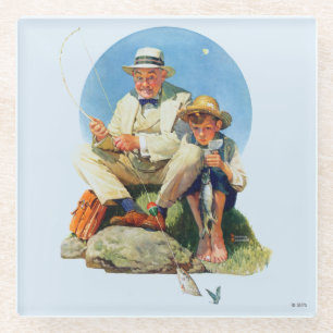 Den Großen einholen Glasuntersetzer