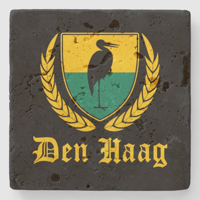 Den Haag City Steinuntersetzer (Vorderseite)