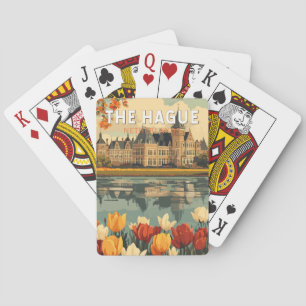 Den Haag Niederlande Reise Kunst Vintage Spielkarten